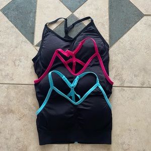 3 sports bras